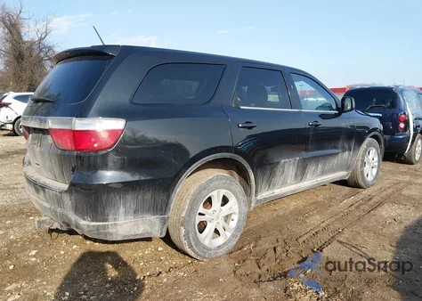2013 Dodge Durango Sxt from USA, damaged, VIN 1C4RDJAG1DC695722